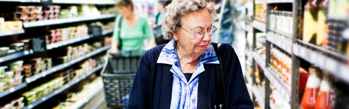 GREAT lady shopping hero